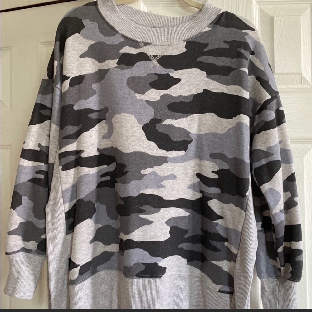 Camo Aerie Crewneck